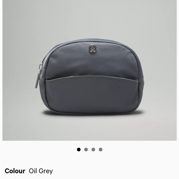 lululemon athletica Oil Grey 2L City Essentials Pouch Mini - Picture 1 of 12